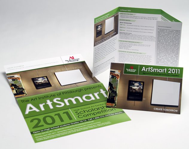 art institute of pittsburgh brochure design
