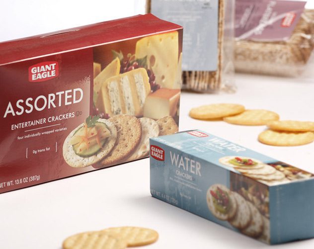 pittsburgh giant eagle crackers package design by ocreations in pittsburgh