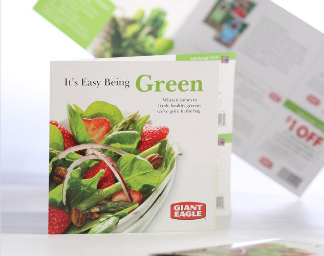 giant eagle green brochure publications and print design by ocreations in pittsburgh