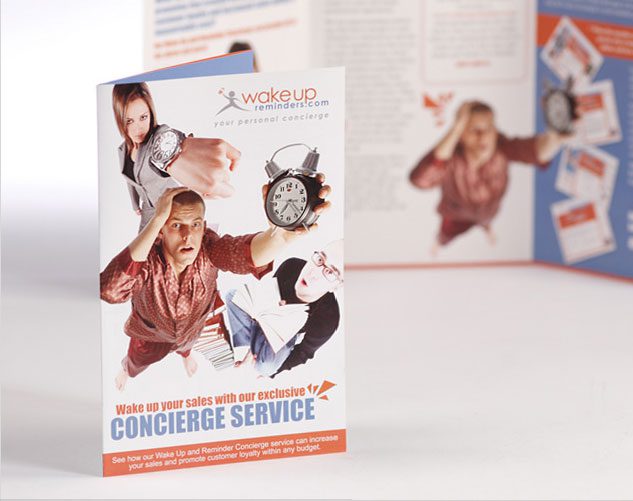 wake up brochure publications and print design by ocreations in pittsburgh