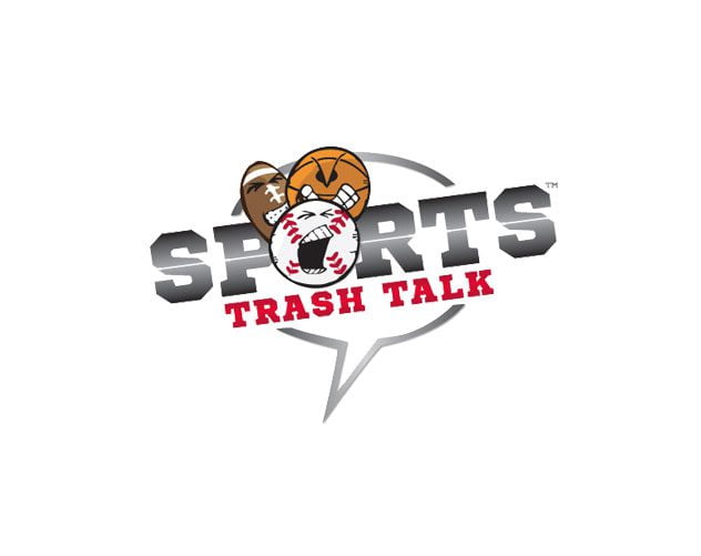 Sports Trash Talk Logo Design