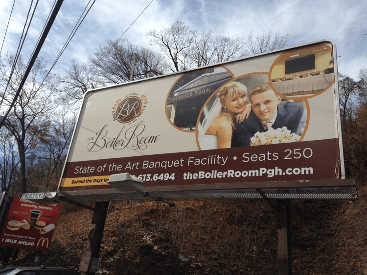 The Boiler Room Billboard