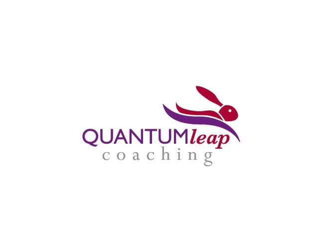 ocreations_quantum_leap_life_coaching_brand_logo_design Quantum Leap Life Coaching Logo Design