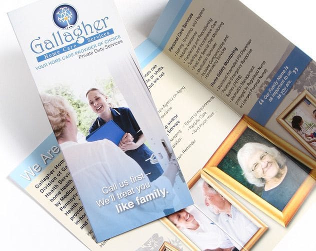 Print Design Gallagher Brochure