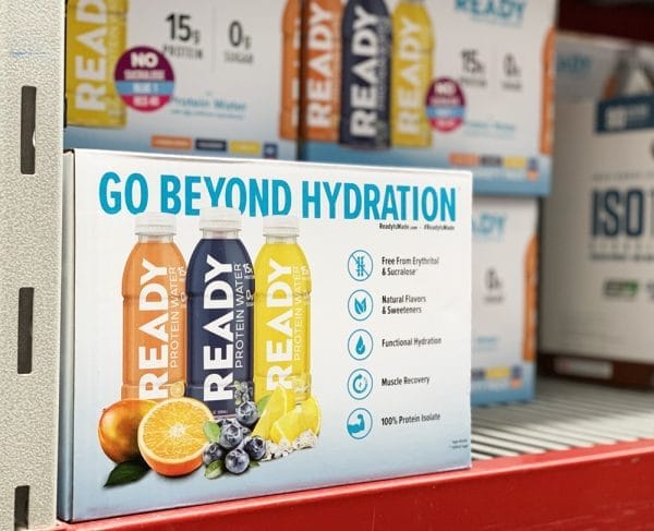 Ready Nutrition Protein Water variety pack Sam's Club