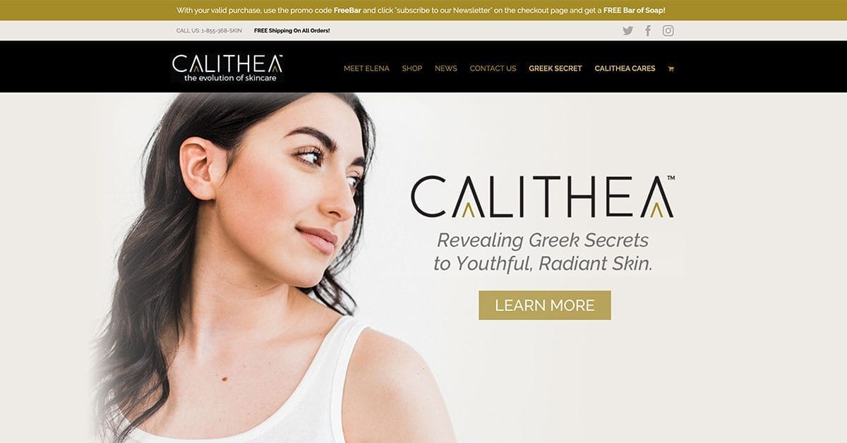 Calithea home page