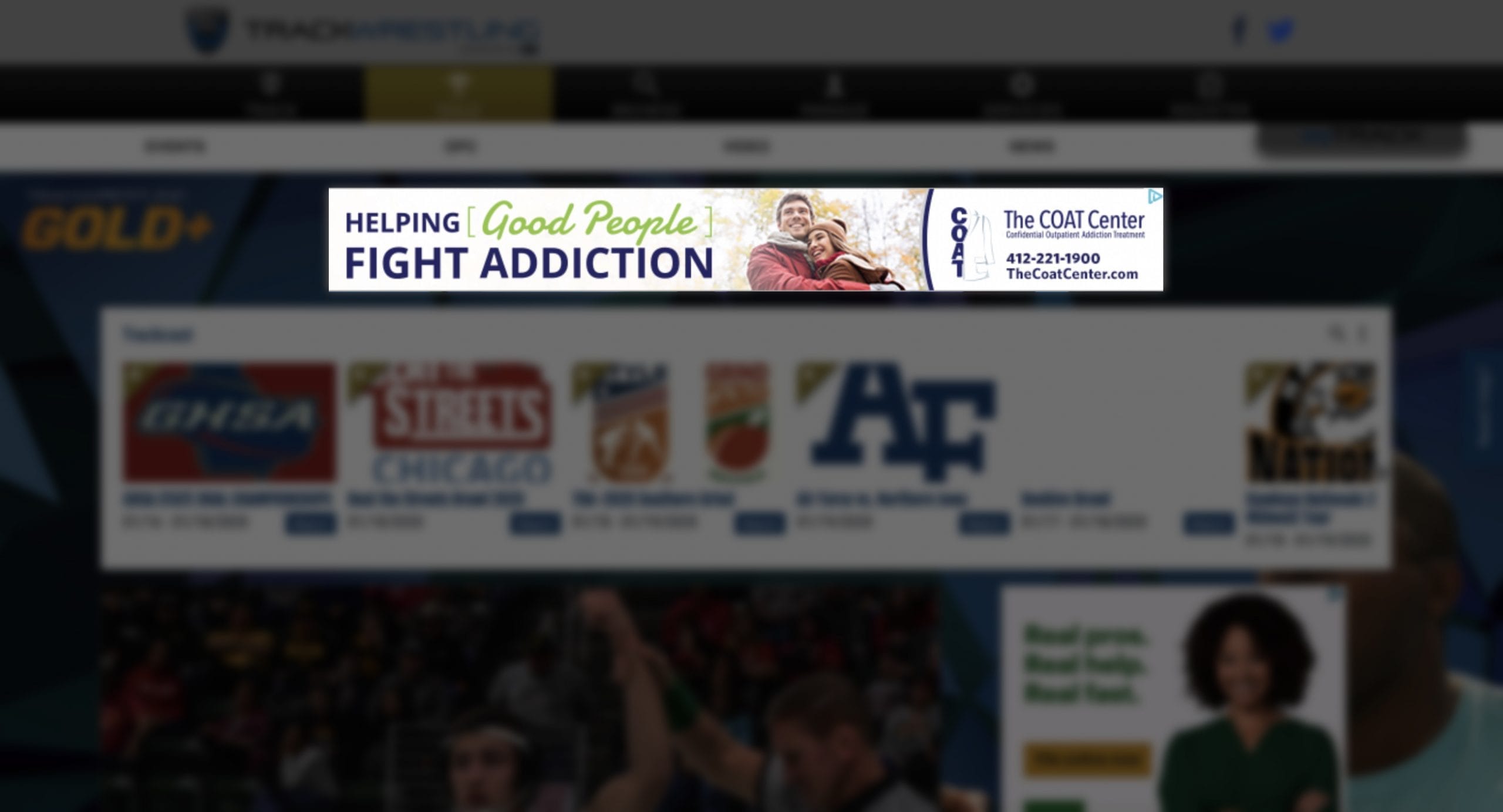 COAT Center Pittsburgh digital ad campaign