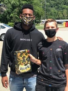 juju with young fan