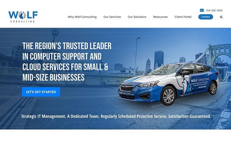 Wolf Consulting Website