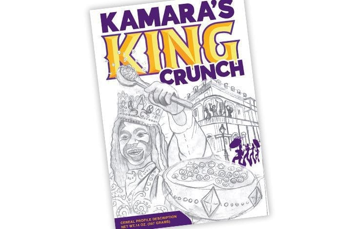 ocreations-pittsburgh-packaging-plbse-alvin-kamara-king-crunch-sketch Packaging - Alvin Kamara & PLBSE