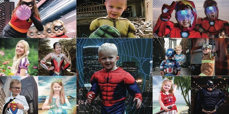 HELPS SUPERHEROES