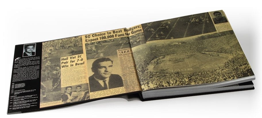 106 yards book publication design