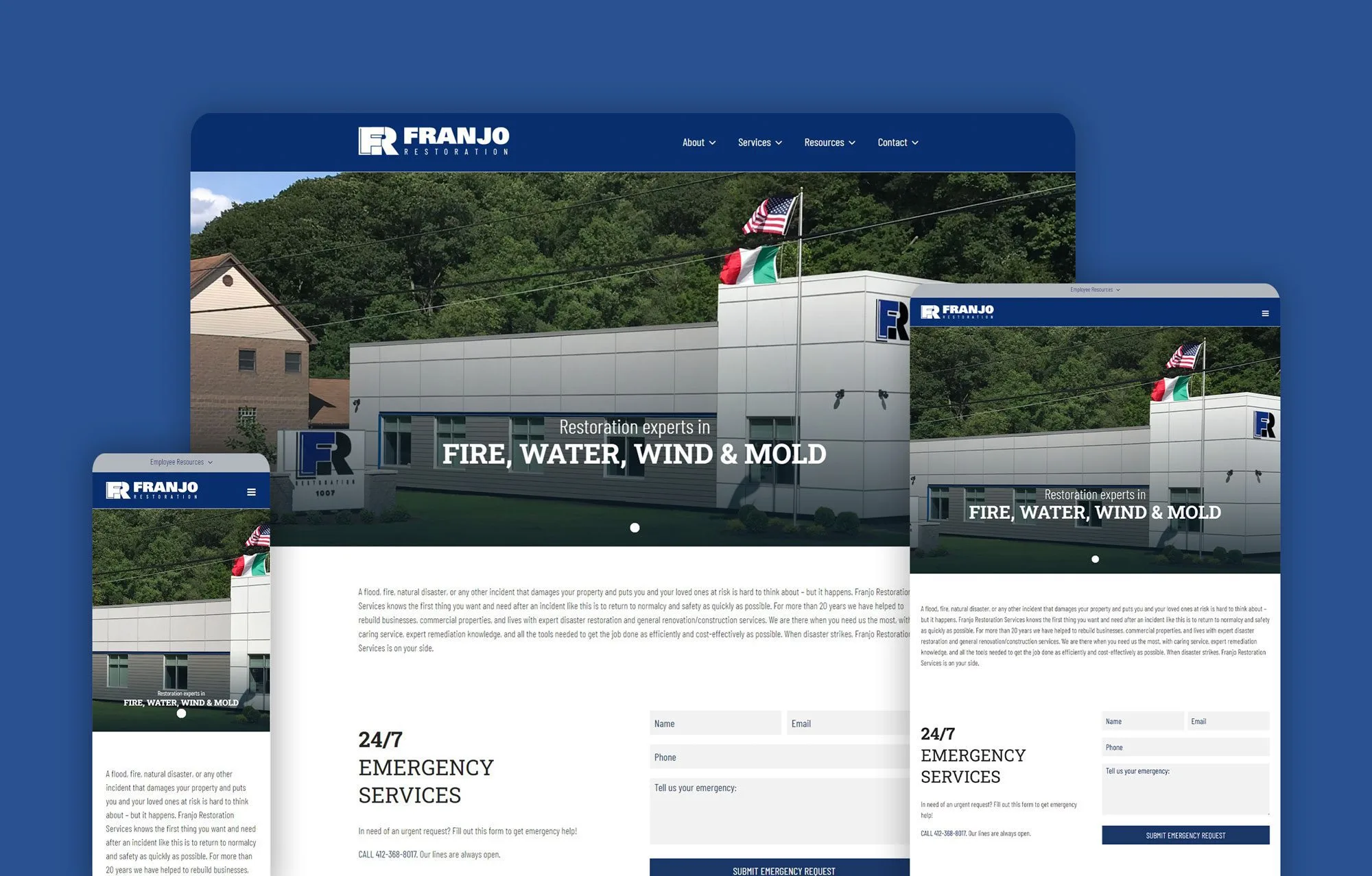 Prizum Web Development Franjo Restoration
