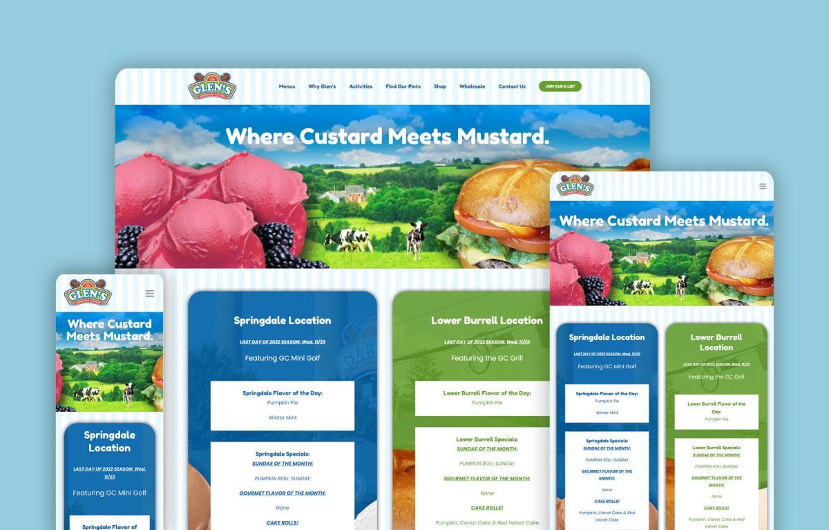 Prizum Web Development Glen Custard