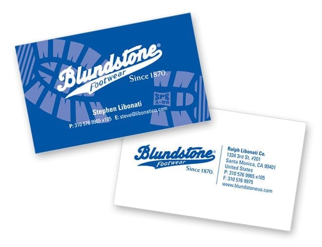 Blundstone Business Card Design
