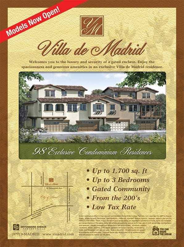 Villa de Madrid, advertising and marketing