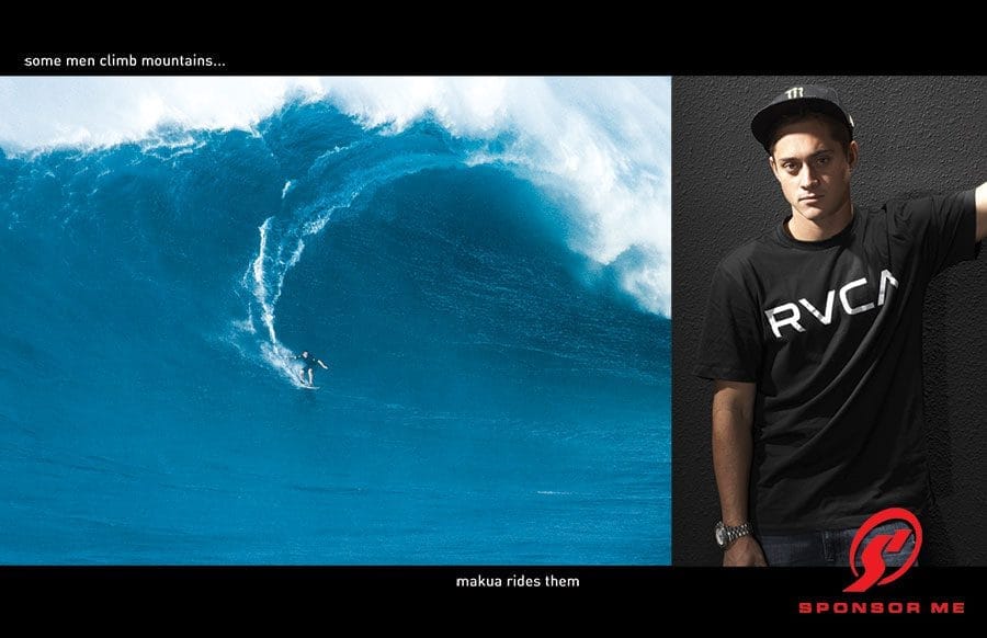 makua rothman surfing advertising