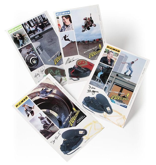 power skatebaording postcard designs pittsburgh