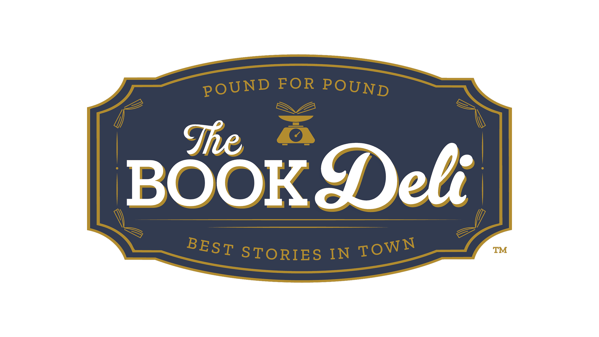 Portfolio Branding Logos THE BOOK DELI.