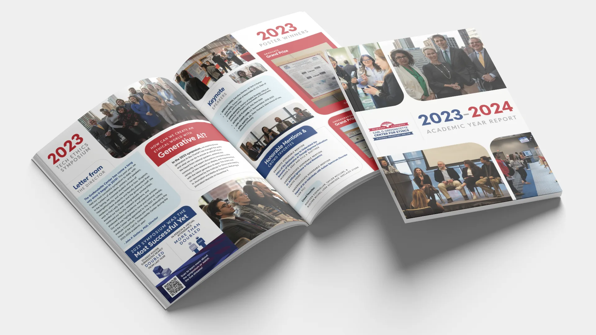 Portfolio Print Publications DUQUESNE GREFENSTETTE ANNUAL REPORT